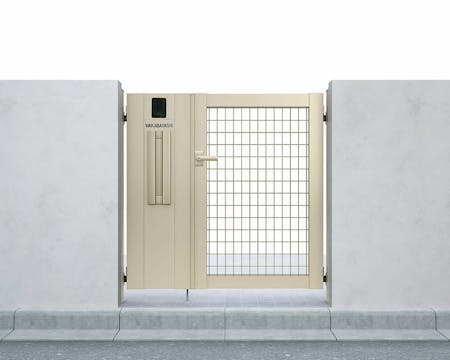 シンプレオ門扉　M1型　親子開き 埋込仕様  ０４・０８・１２ | YKKAP